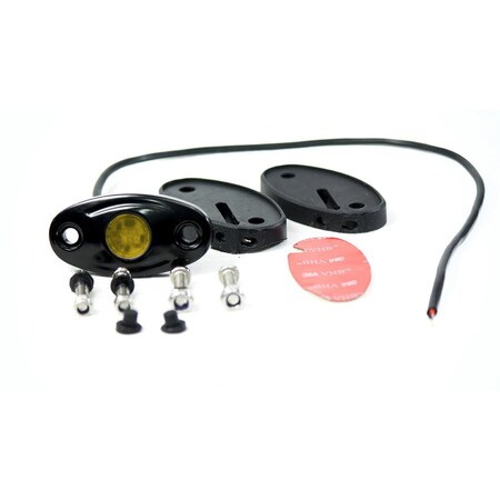 Race Sport RSLDPODY Glow POD Station LED Light (YELLOW? - 720 Lumens 9 Watts 12V IP68 w/ Mounting hardware)